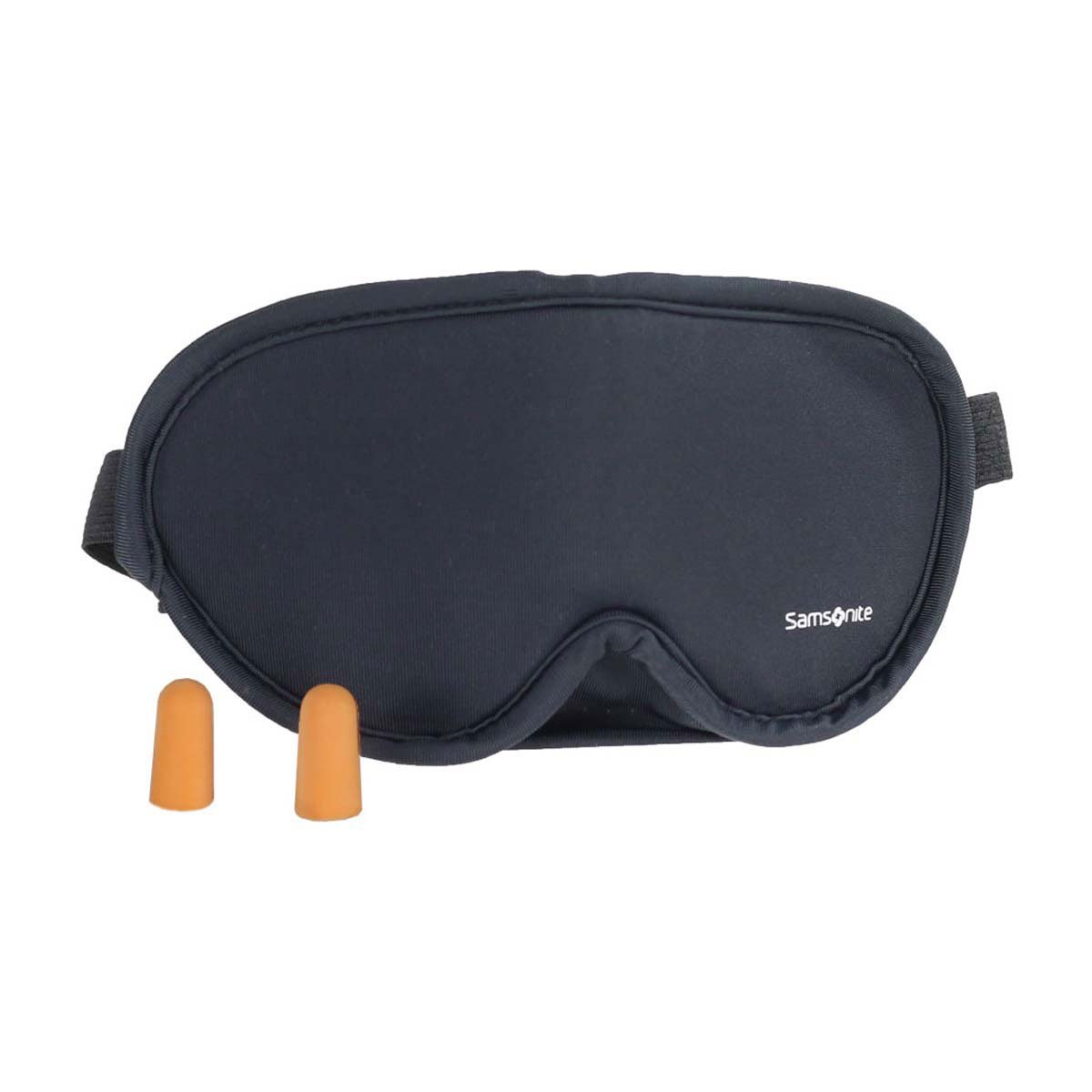 Antifaz Y Tapones de Oidos Negro Samsonite