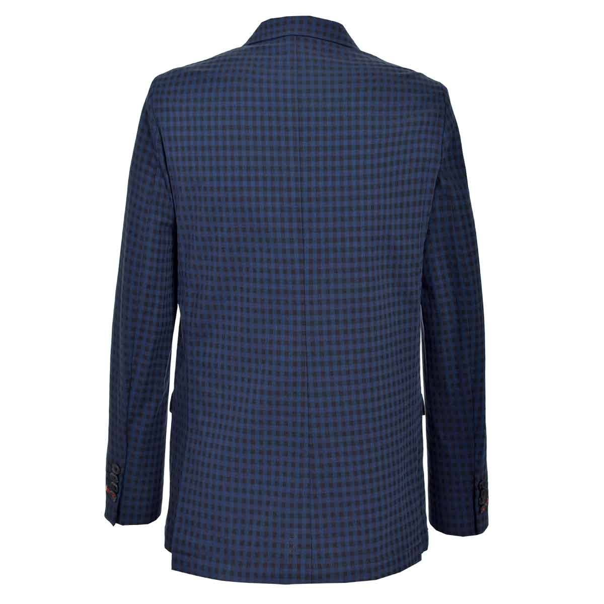 Saco Casual Azul de Cuadros Scandro para Caballero