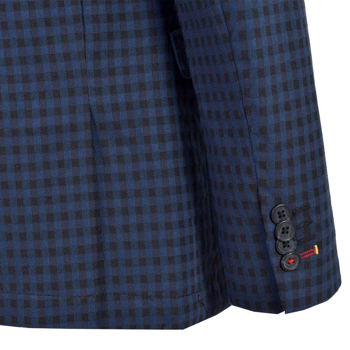 Saco Casual Azul de Cuadros Scandro para Caballero