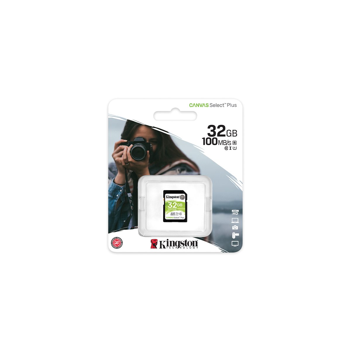 Tarjeta Sd C10 Plus Sds 32Gb Kingston