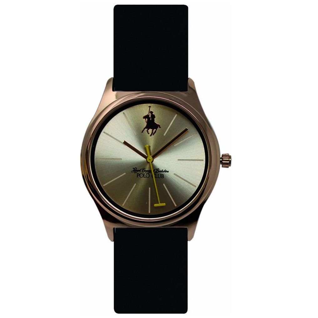 Reloj Negro para Dama Polo Club