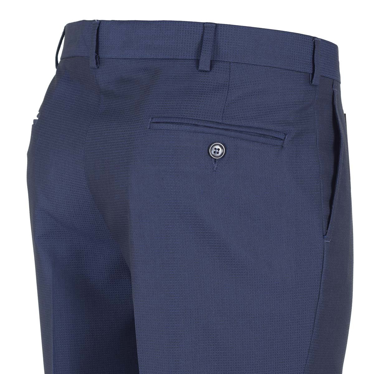 Pantalón Azul Obscuro Carlo Corinto Corte Slim Fit para Caballero