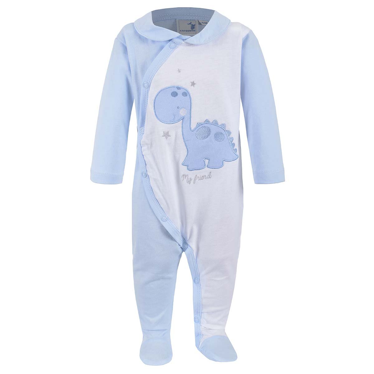 Mameluco Estampado de Dinosaurio Carosello