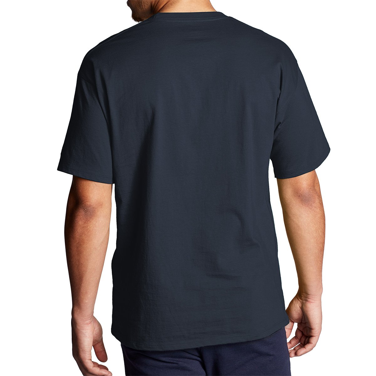 Playera Manga Corta Azul Marino Champion para Hombre