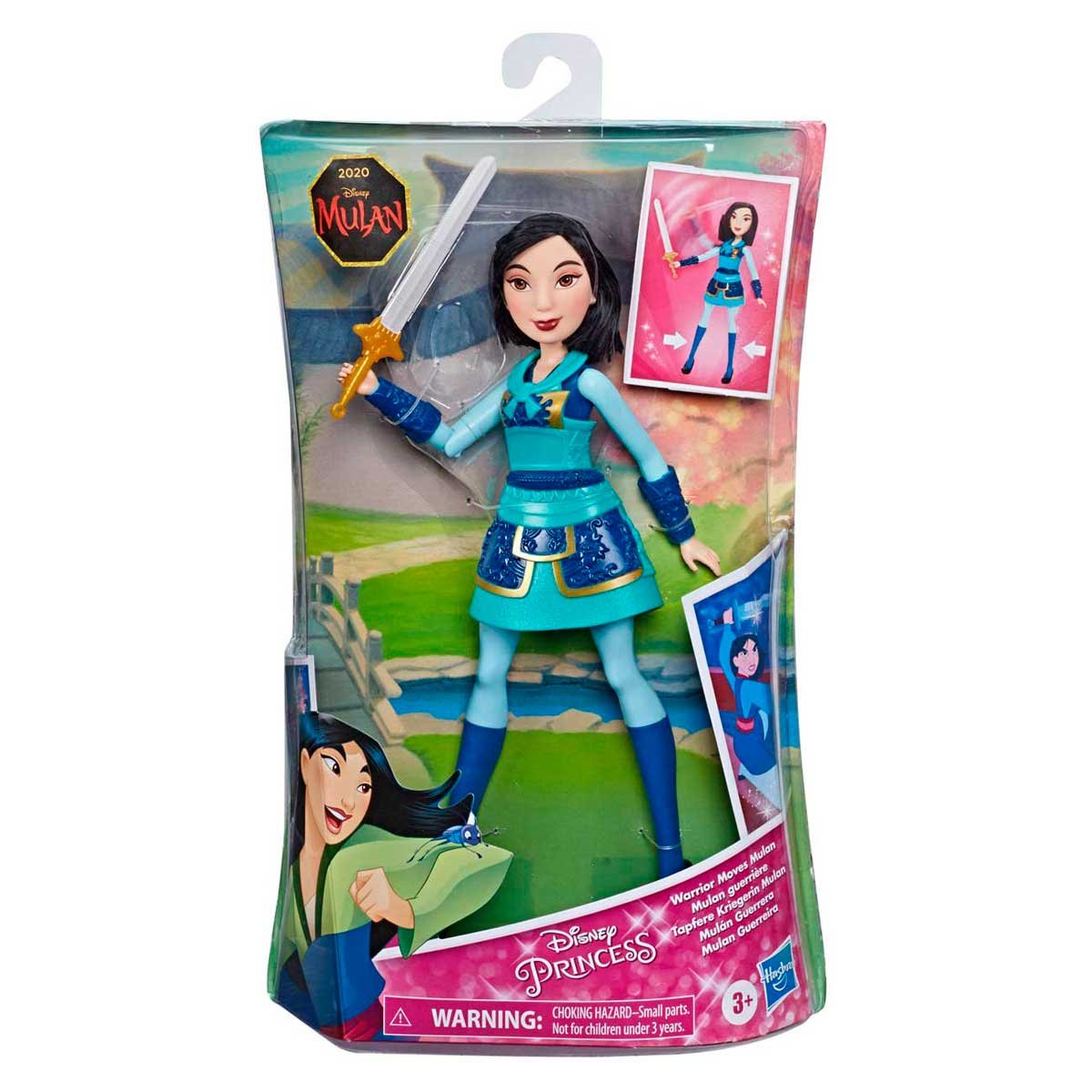 Muñeca Mulan Disney Princesas Guerreras
