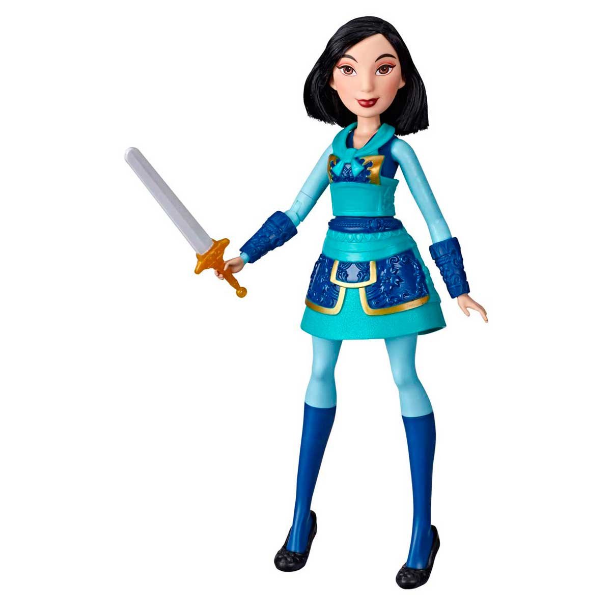 Muñeca Mulan Disney Princesas Guerreras