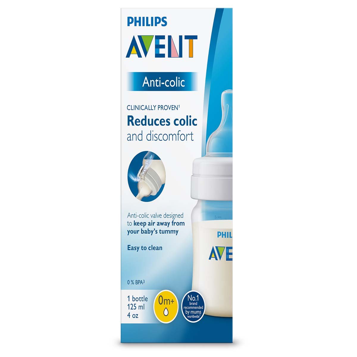 Biberón Avent Anticolic 4Oz 125 Ml