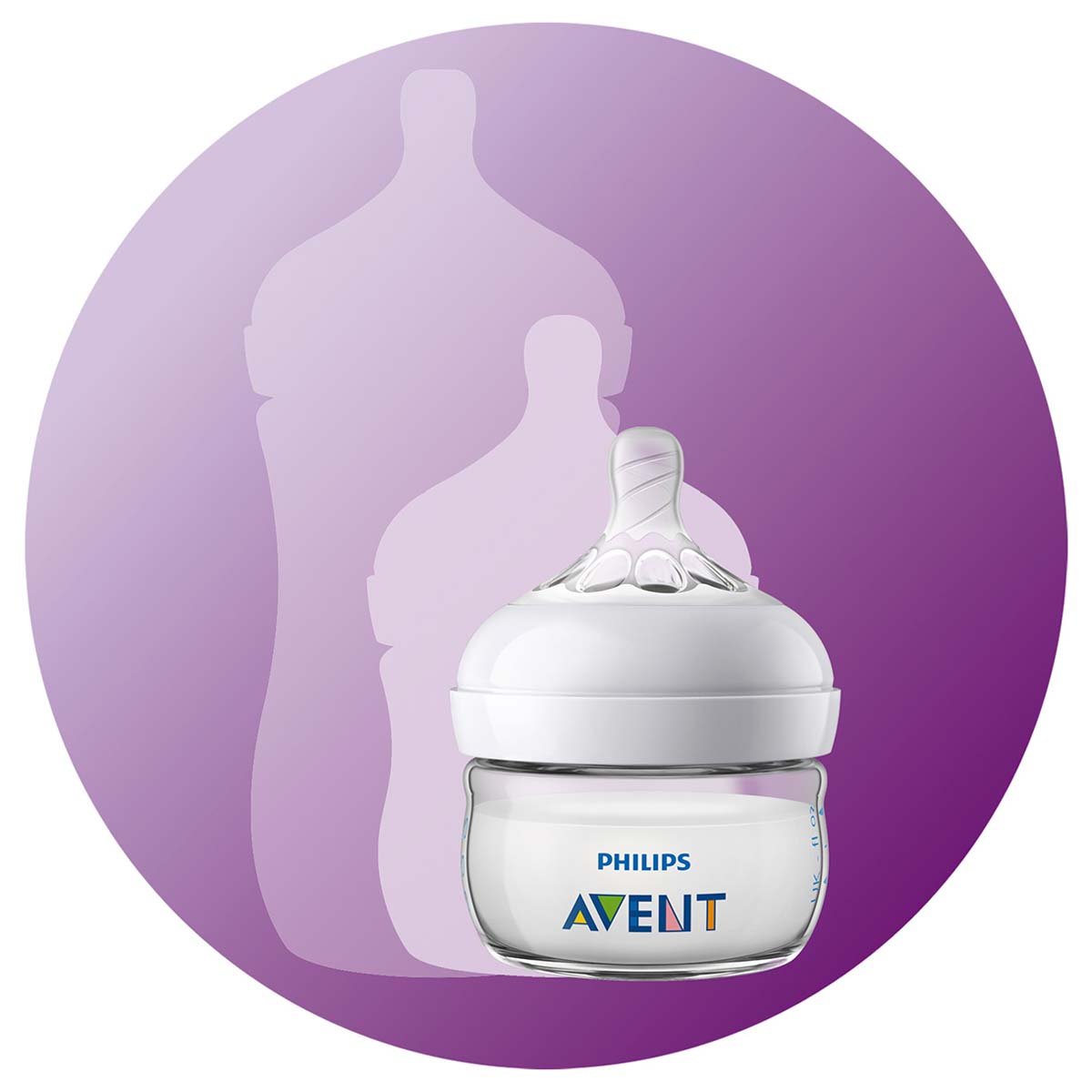 Biberón Avent Natural 2Oz 60Ml