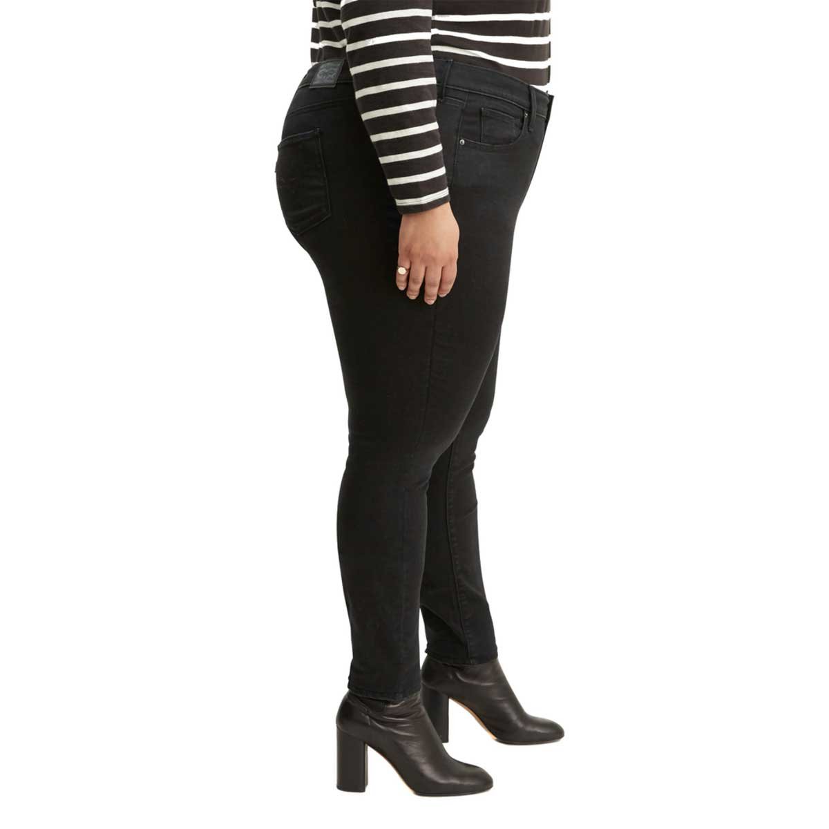 Jeans Skinny Fit Levi's 721 Cintura Alta para Mujer Curvy