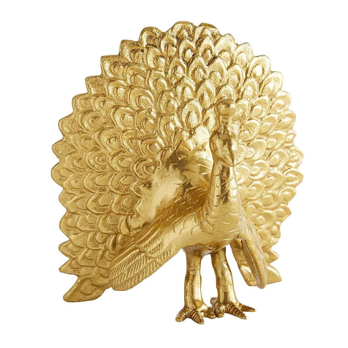 Figura Decorativa Pavo Real Gold  Pier 1 Imports