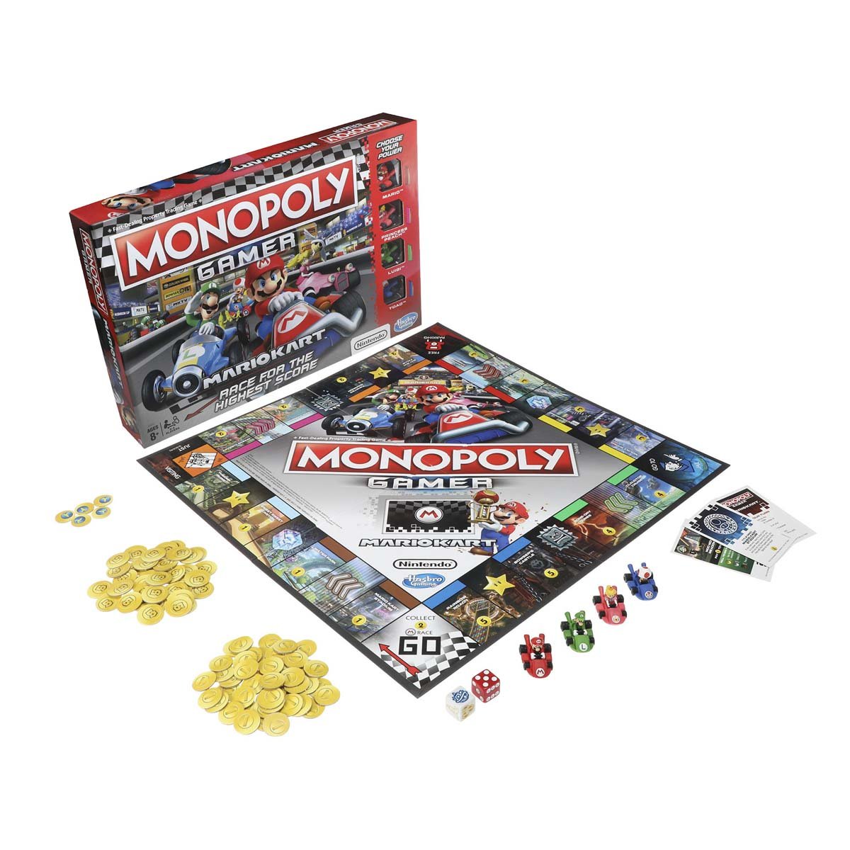 hasbro monopoly mario kart