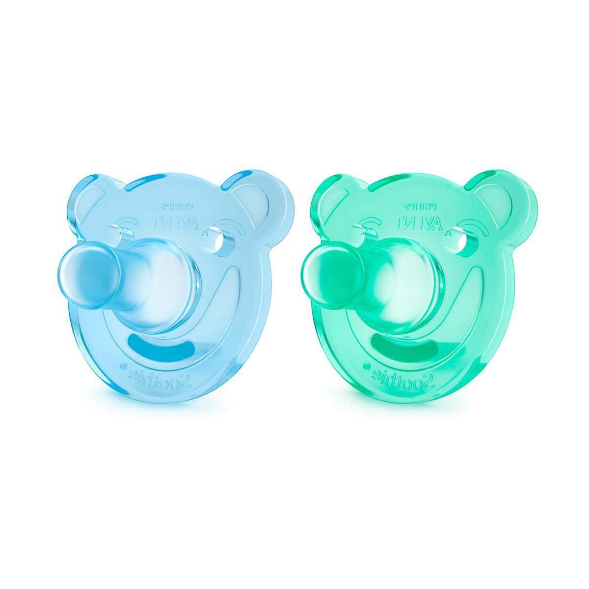 Chupón Avent Soothie 2 Pack para Bebé de 0-3 Meses