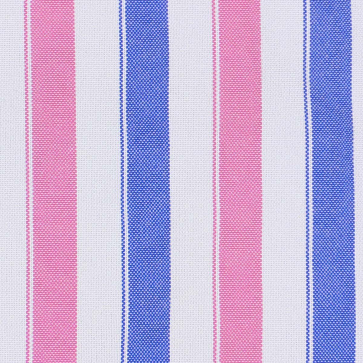 Camisa Manga Corta de Rayas Azul Polo Club para Caballero