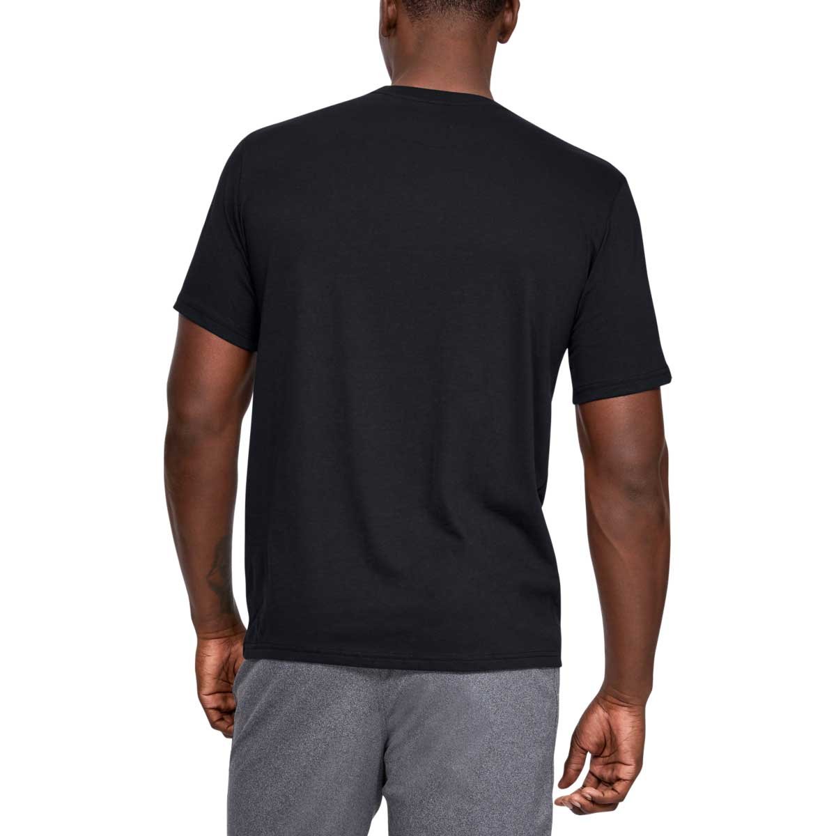 Playera Manga Corta Negra Under Armour para Hombre