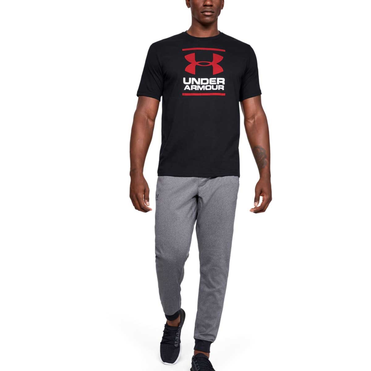 Playera under armour online negra