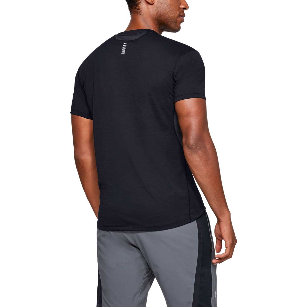 Playera Manga Corta Negra Under Armour - Caballero