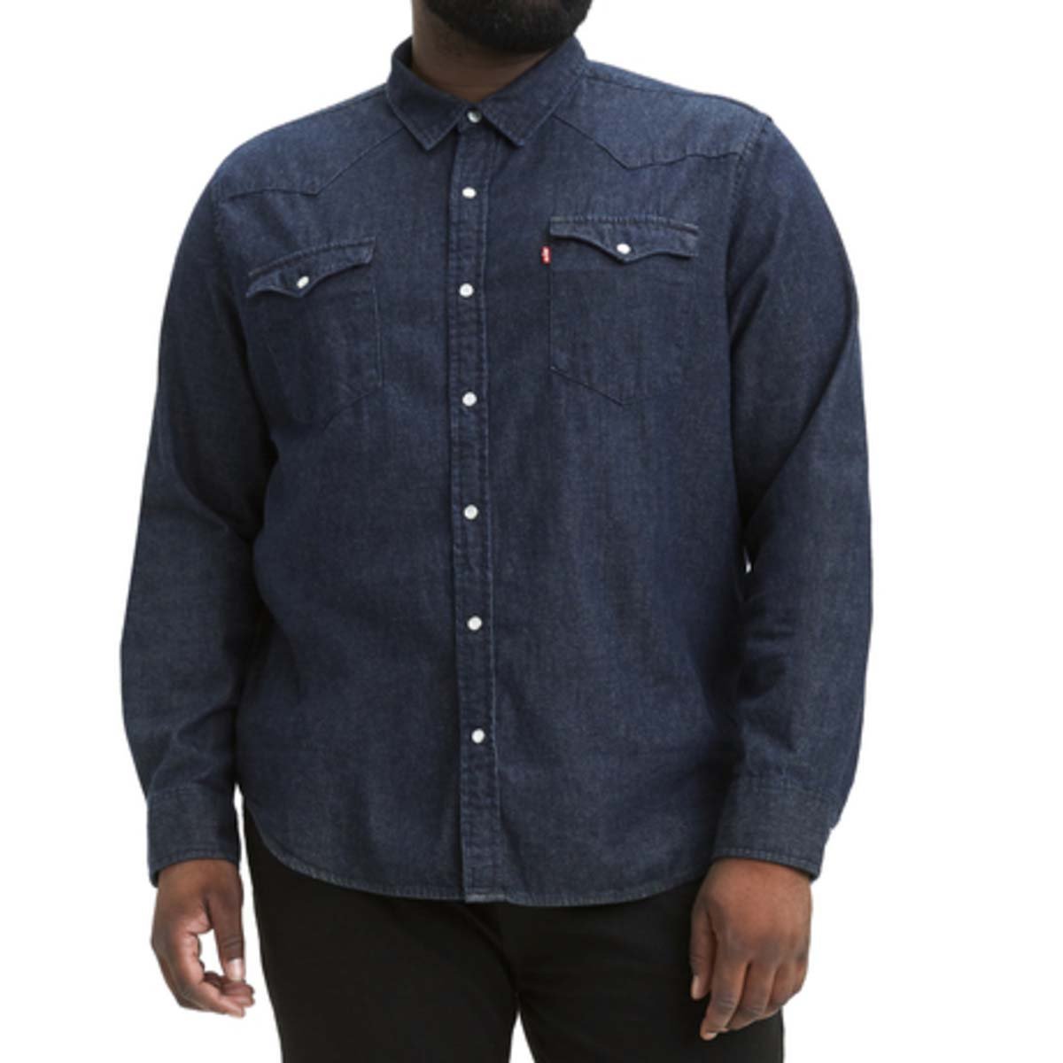 Camisa Manga Larga Lisa Levi's Talla Plus para Hombre