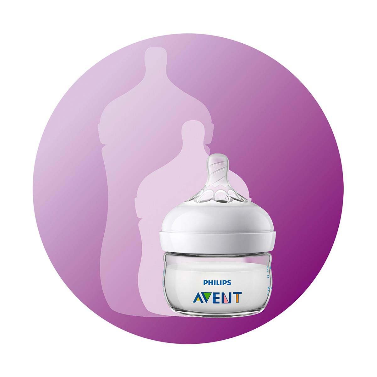 Biberón Avent Natural 2Oz 60Ml