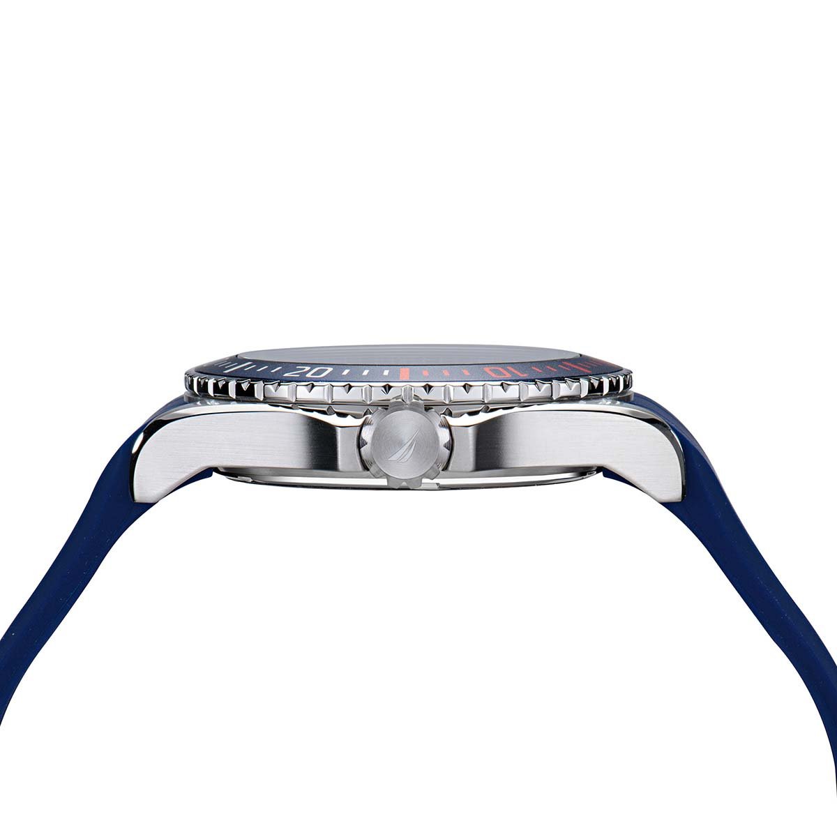 Reloj para Hombre Correa de Silicón Azul Nautica