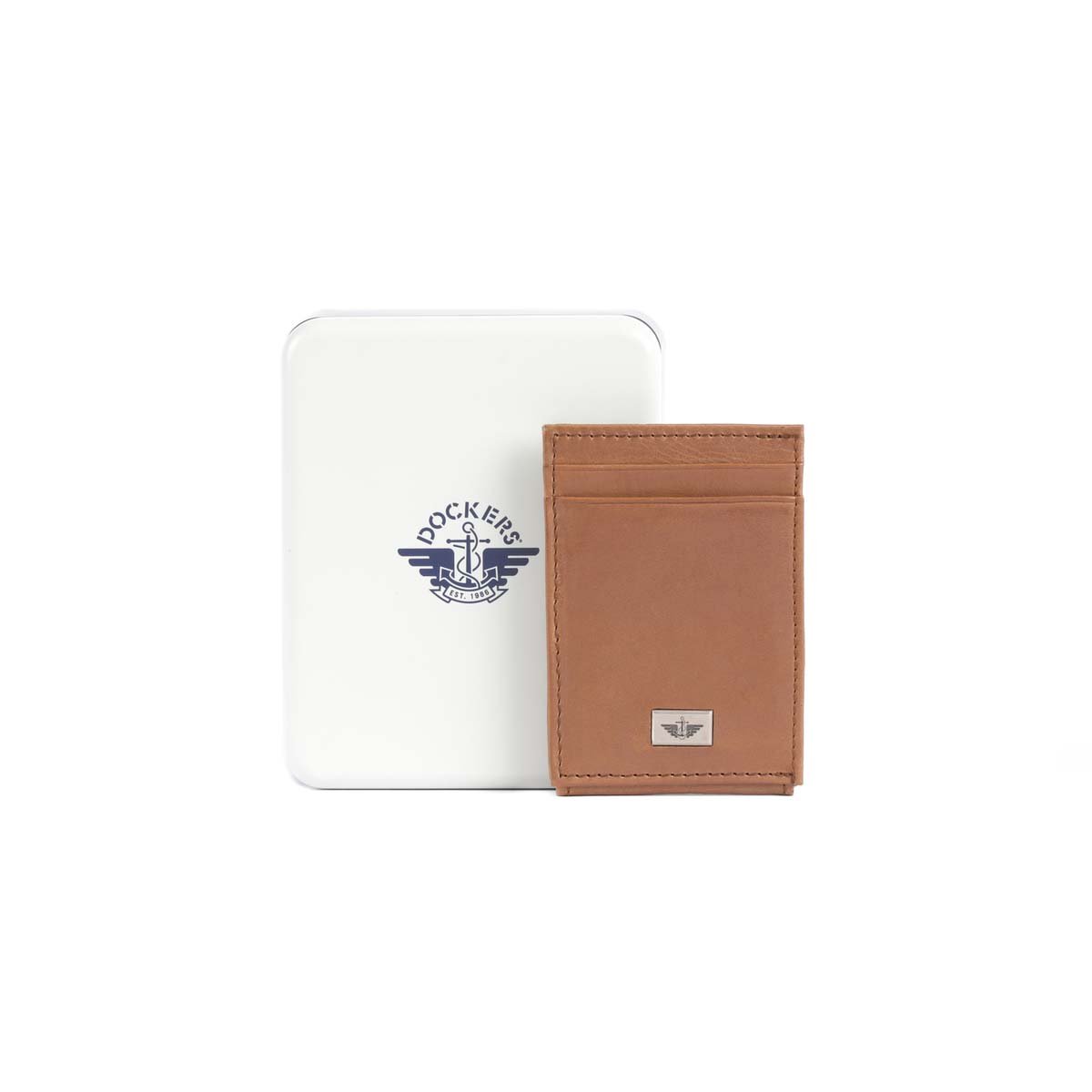 Cartera Dockers Cardholder Color Café para Hombre