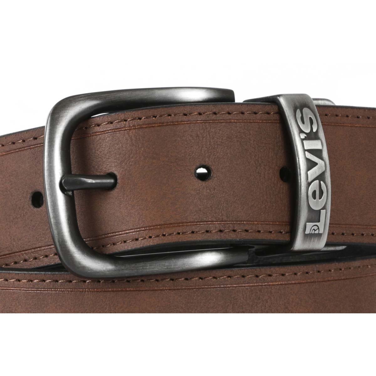 Cinturón Levi's Reversible Café Claro para Hombre