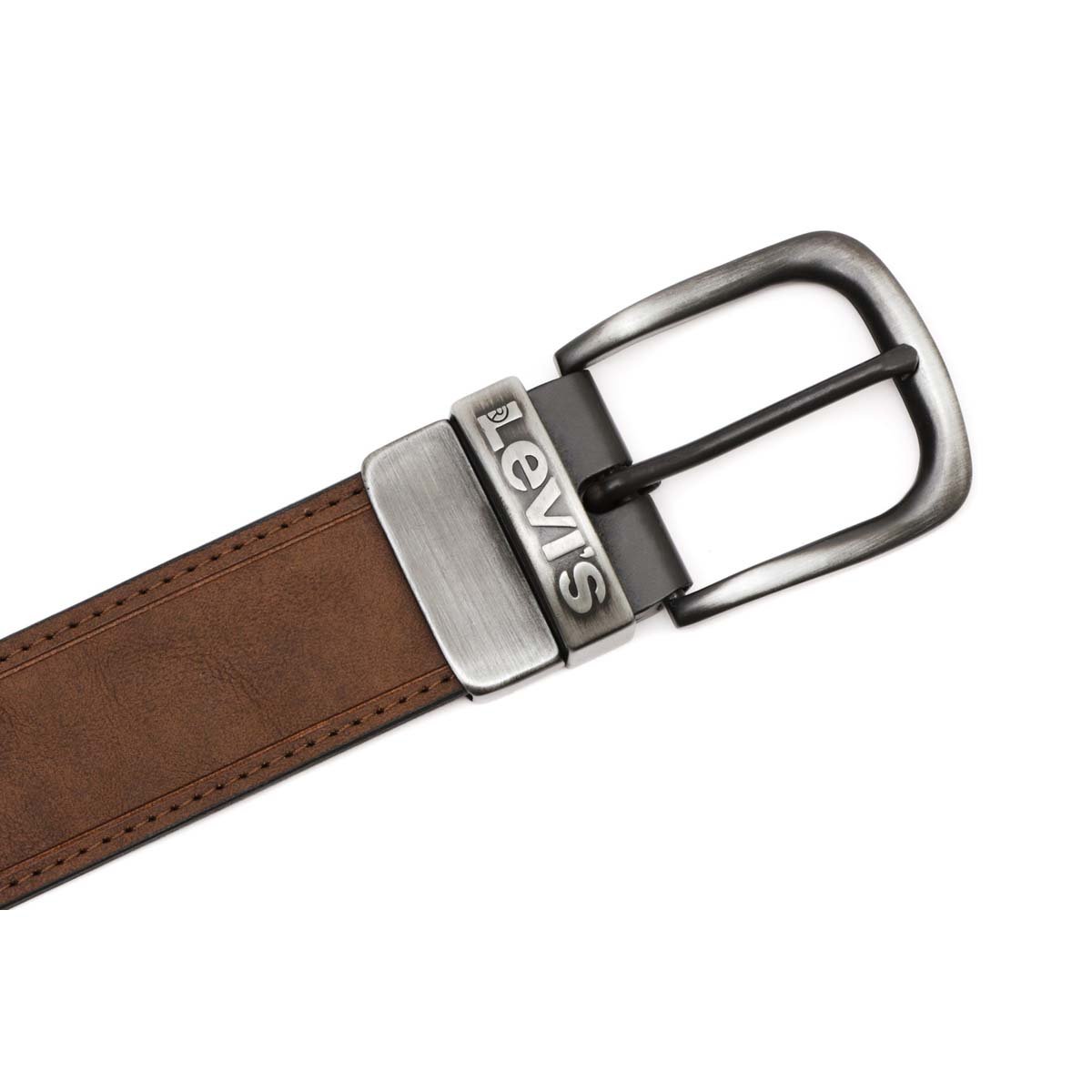 Cinturón Levi's Reversible Café Claro para Hombre