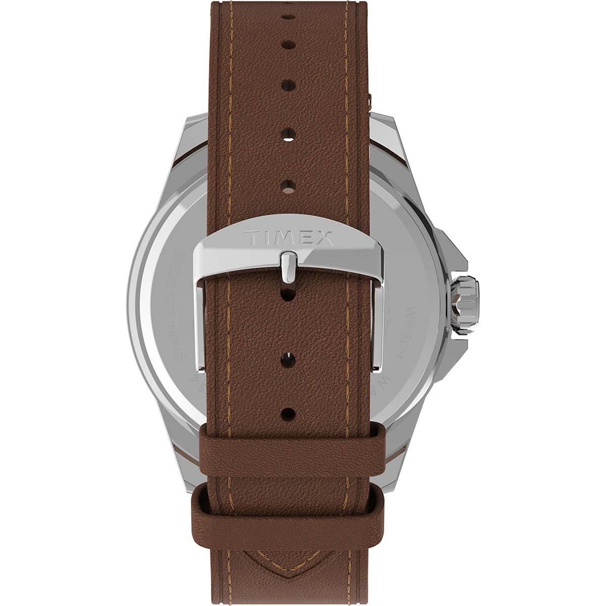 Reloj de Piel Café para Caballero Modelo Tw2U15000 Timex