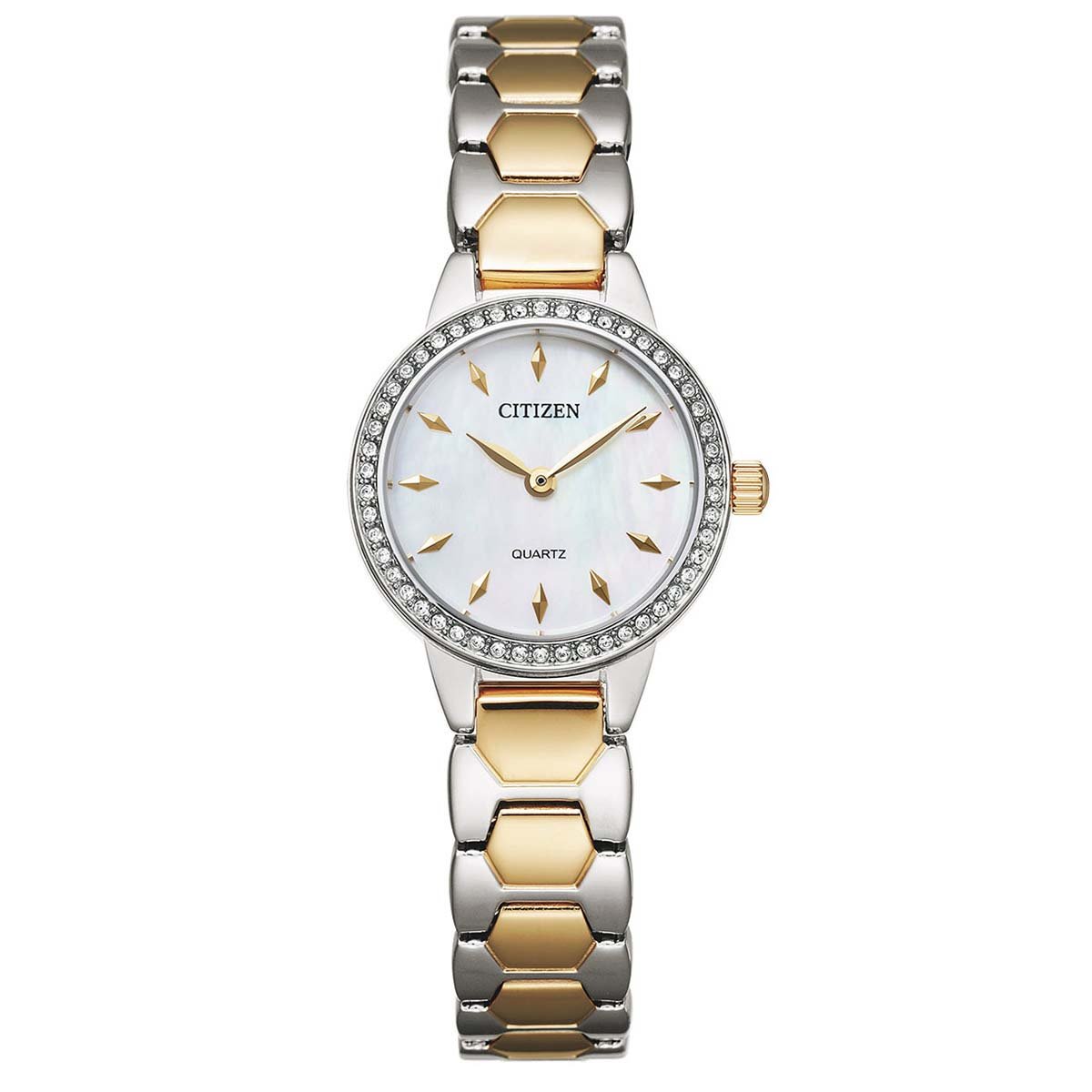 Reloj Citizen Plata con Dorado para Dama