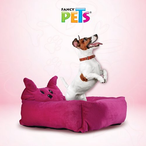 Cama Animalitos - Gato Rosa Fancy Pets Mod. Tx10523