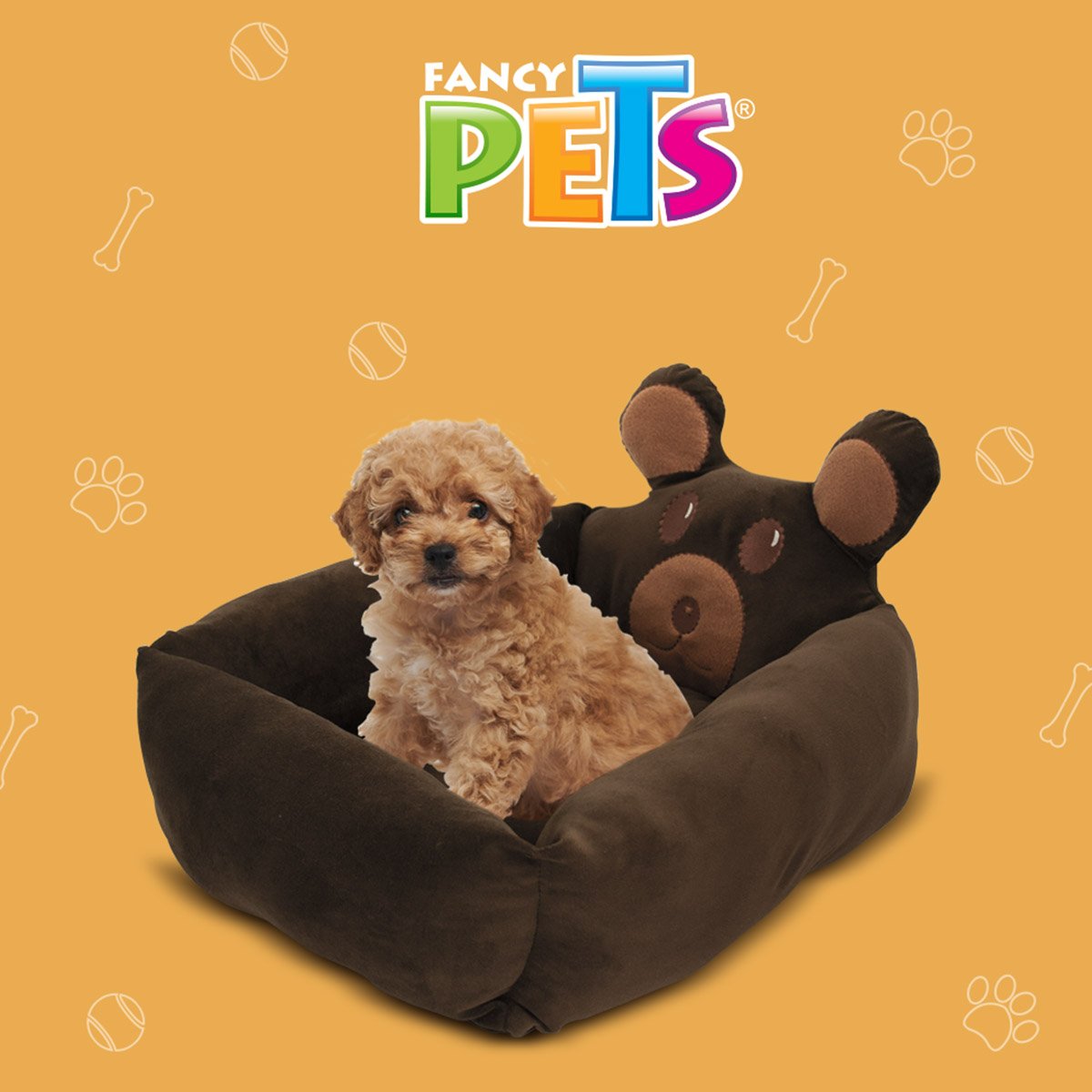 Cama Animalitos - Oso Fancy Pets Mod. Tx10525