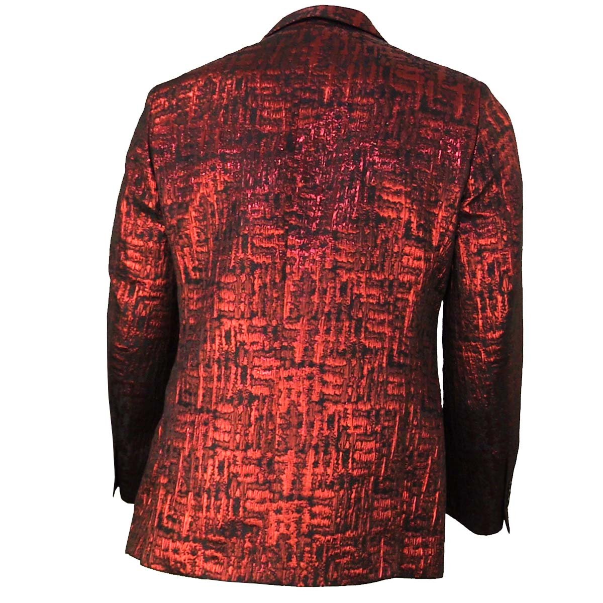 Saco de Vestir para Caballero Bruno Magnani Color Rojo  con Negro