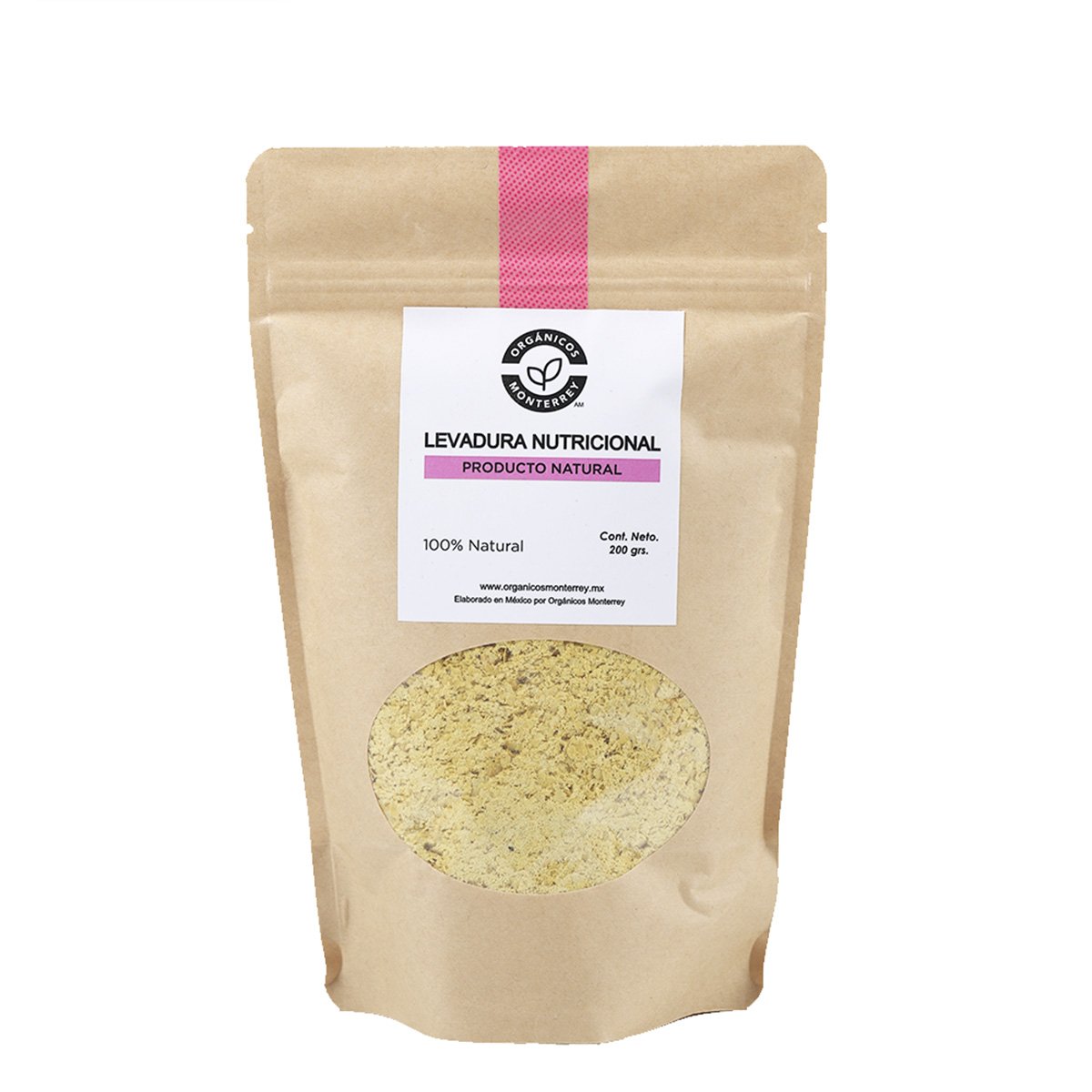  Levadura Nutricional 200 G Orgánicos Monterrey