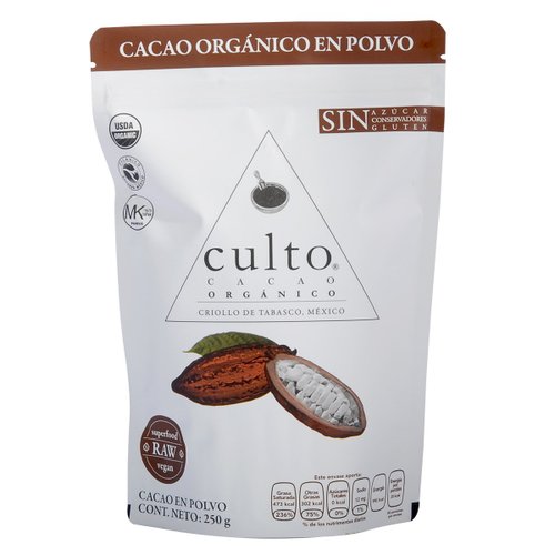 Chocolate Orgánico en Polvo 250 G a de Coco