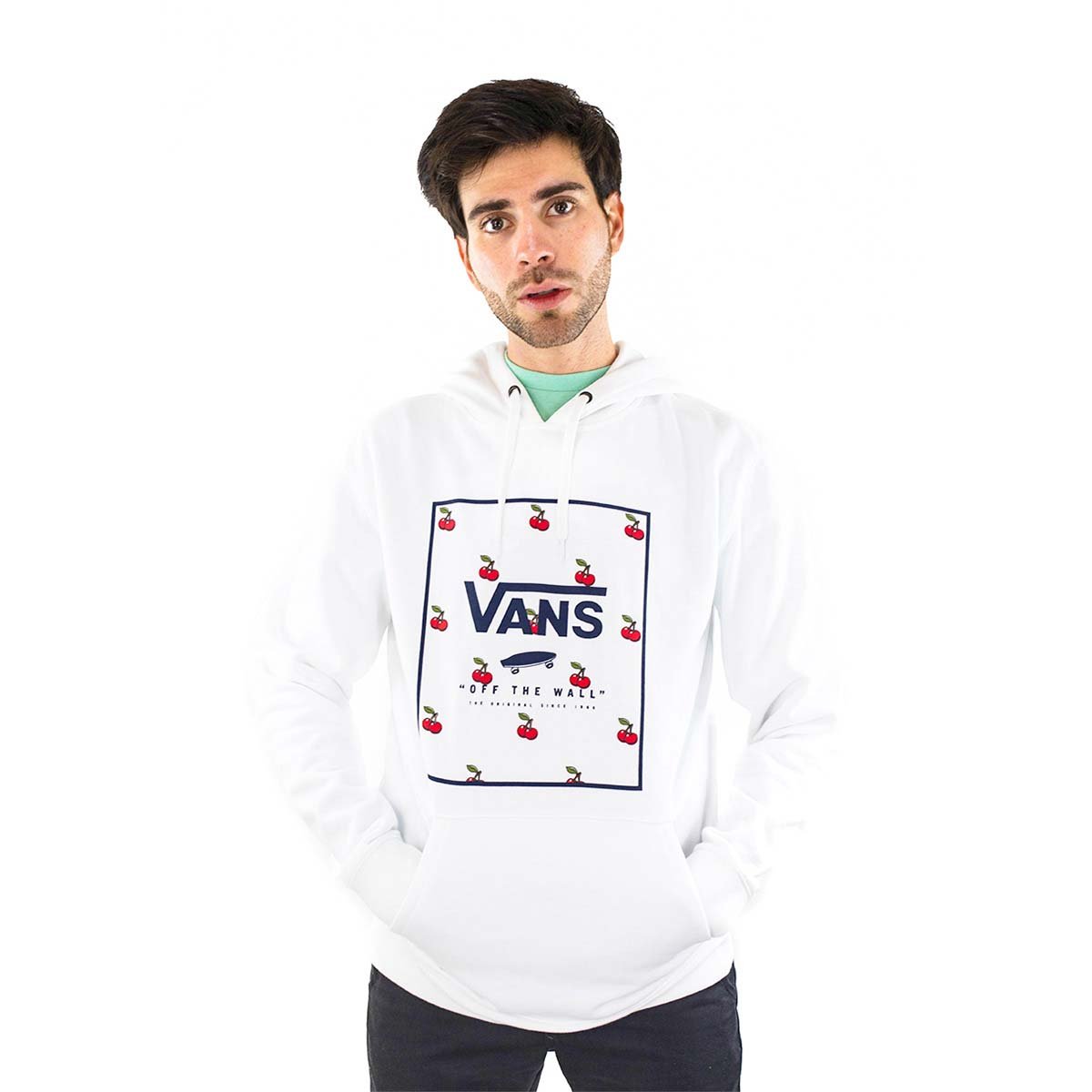 Sudadera Blanca Vans para Caballero