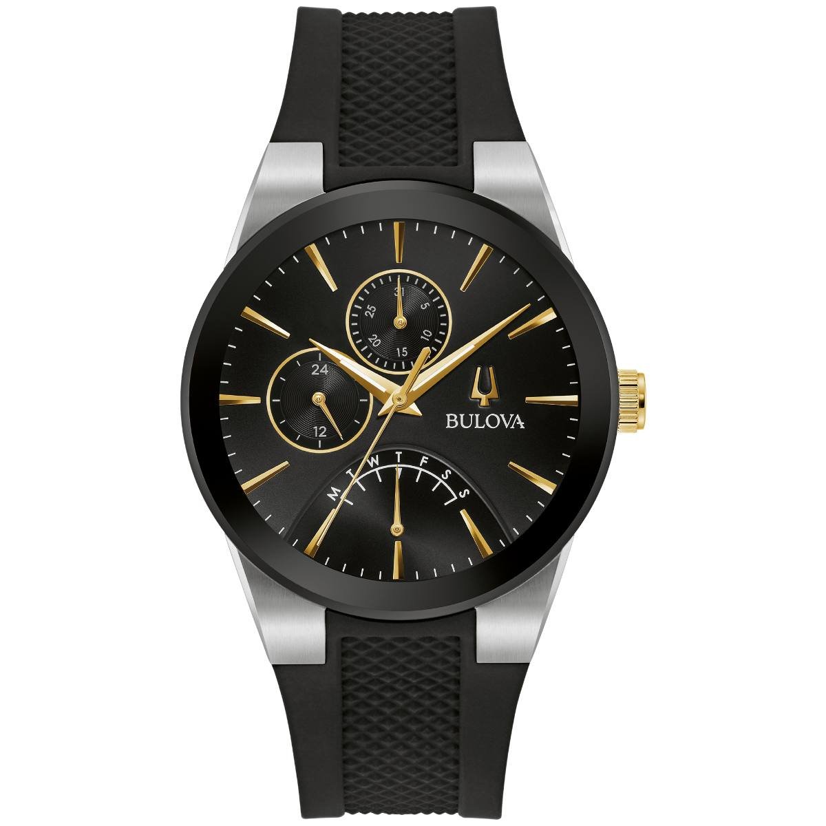 Reloj Negro Bulova para Hombre