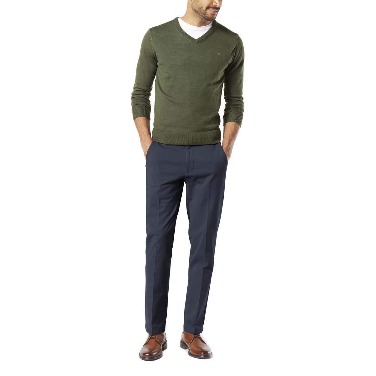 Pantalón Azul Slim Dockers para Hombre