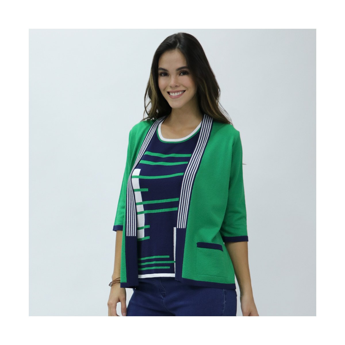 Cardigan con Bolsas Vitos para Mujer