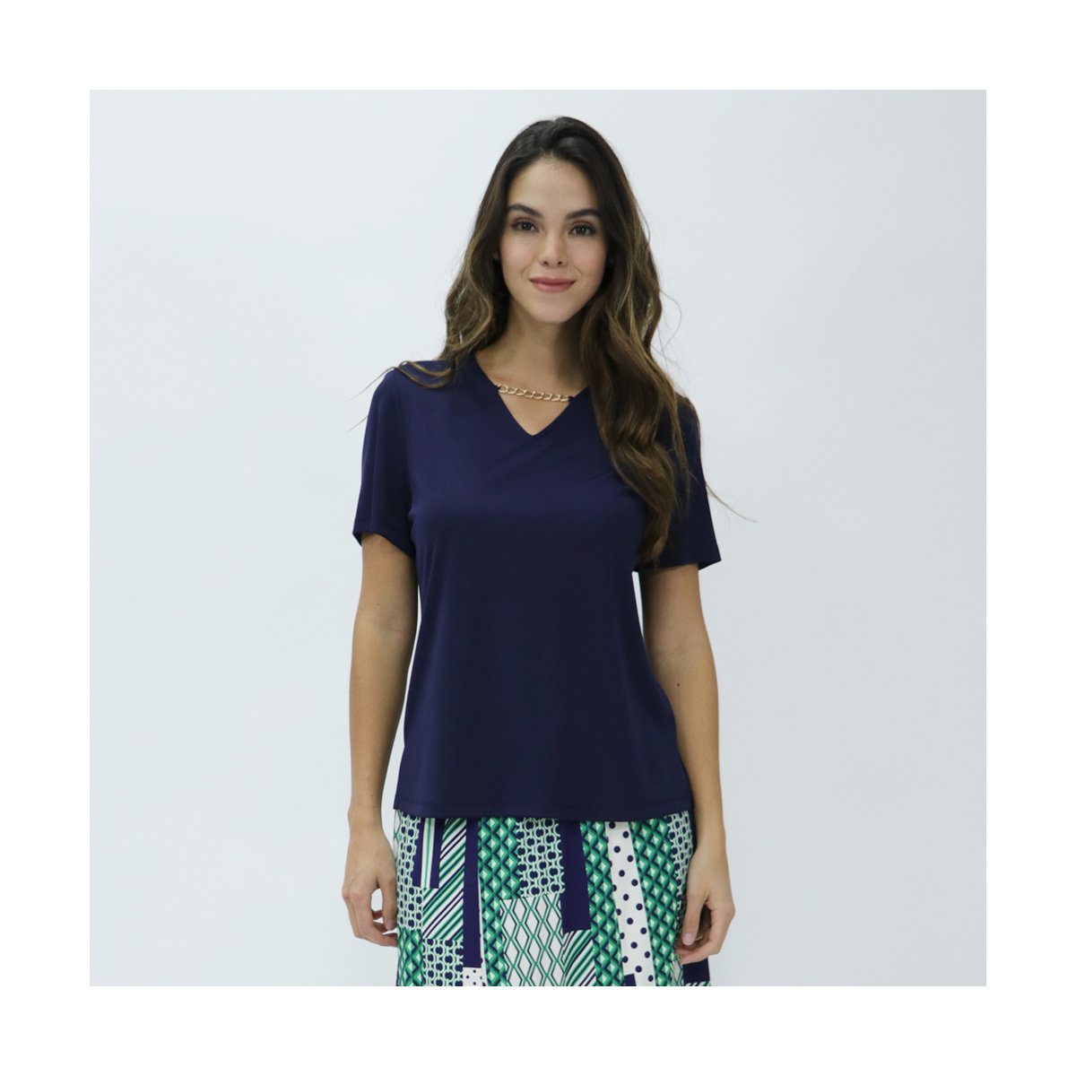Blusa con Cadena Vitos para Dama