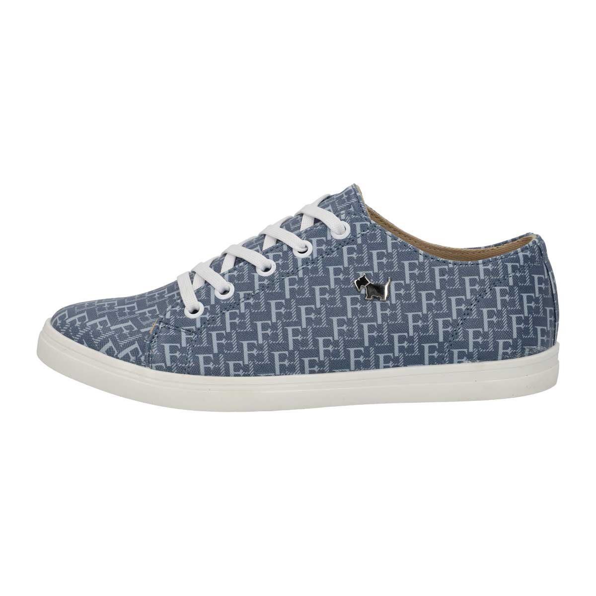 Tenis Azul con Estampado Ferrioni