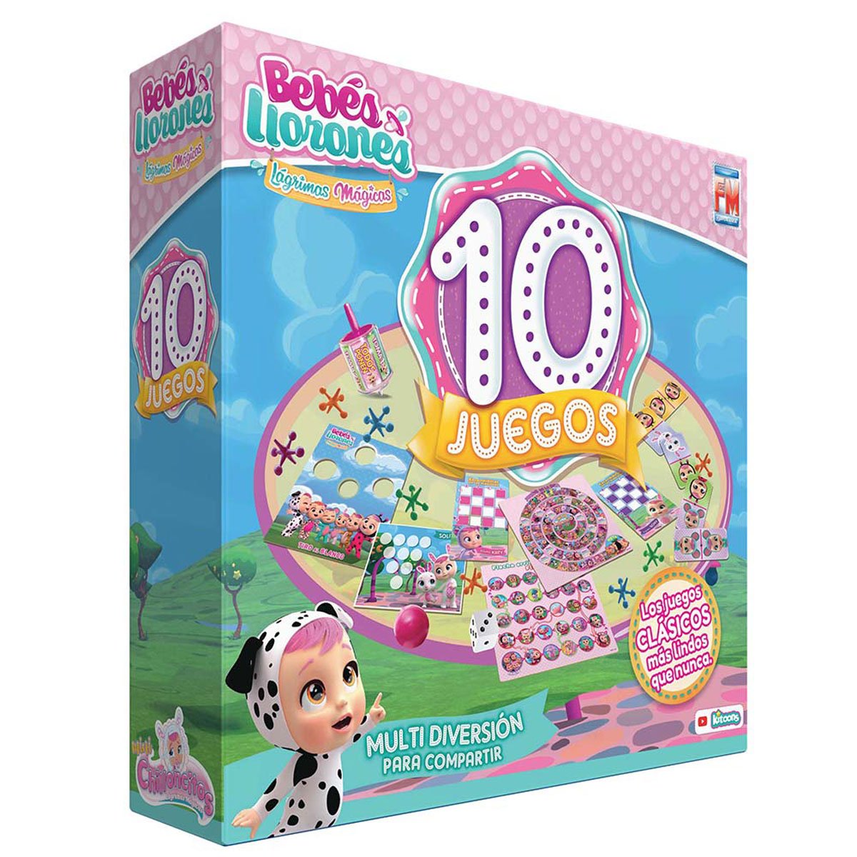 Bebes Llorones 10 Juegos de Mesa Fotorama - Juego de Mesa