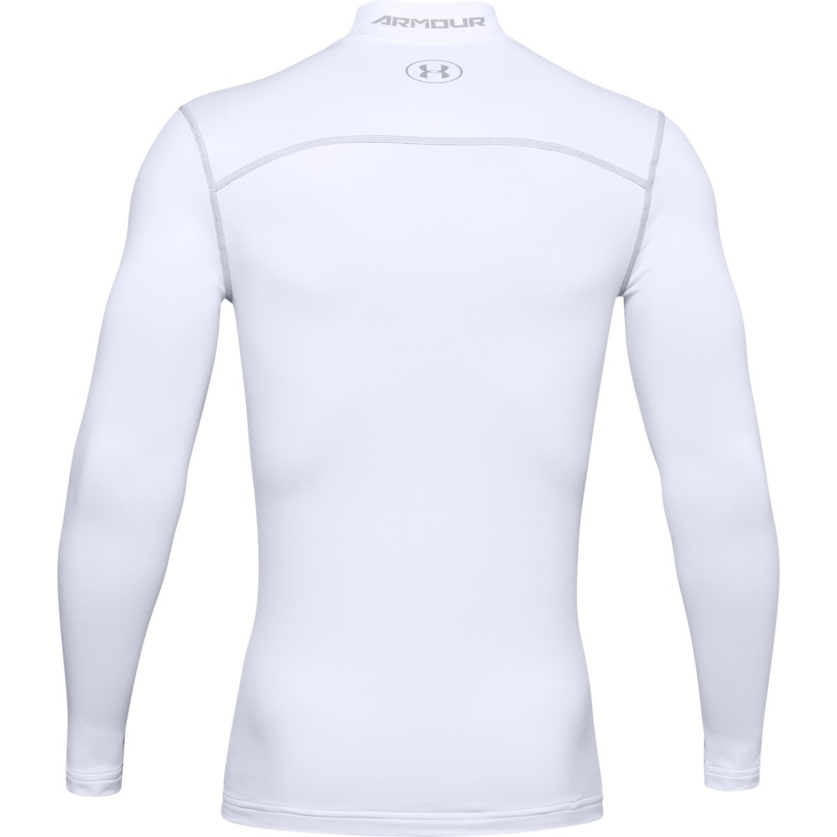 Player Manga Larga Blanca Under Armour - Caballero