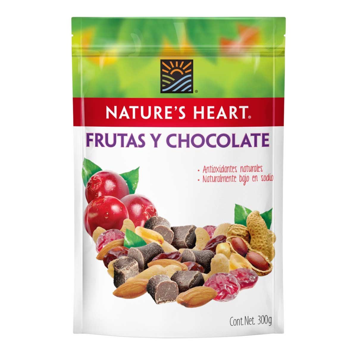 Frutas Chocolate 300 Grs Nature´s Heart