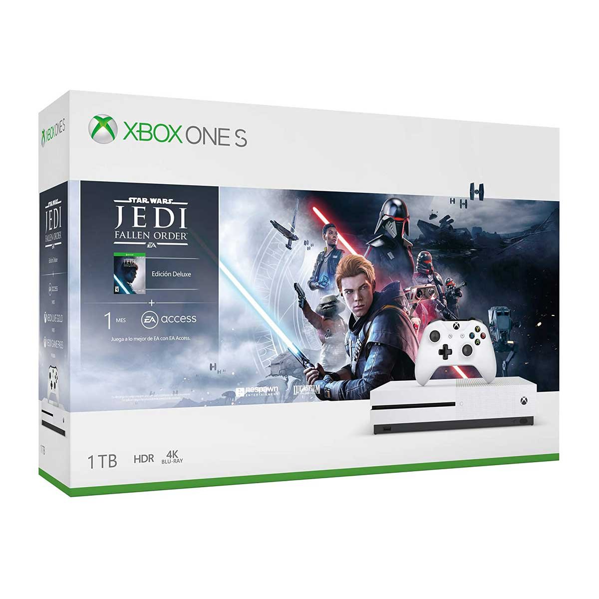 Consola Xbox One S 1Tb Star Wars + Hyperx Cloud X Stinger Core