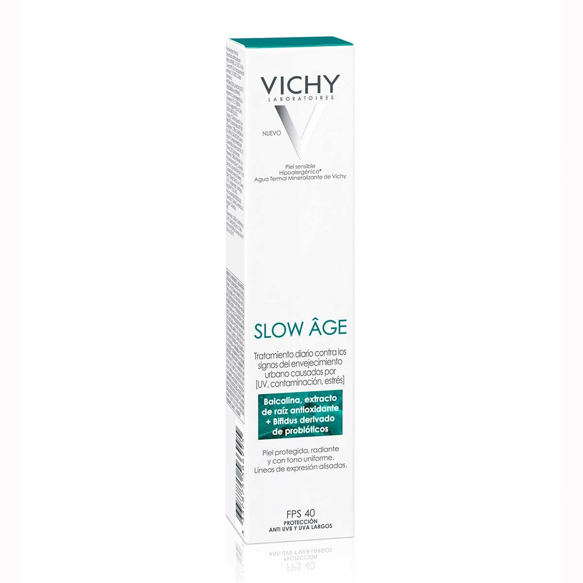 Vichy Slow Age Crema Fluida Anti-Edad Contra Envejecimiento Urbano Fps 40 40Ml