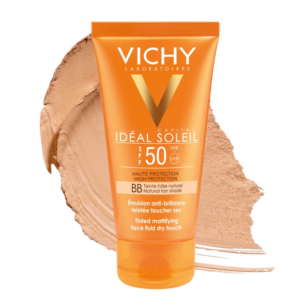 Vichy Ideal Soleil Protector Solar Fps50 Toque Seco con Color 50Ml