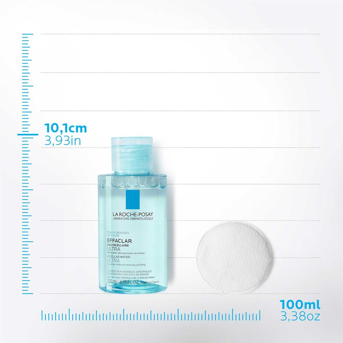 La Roche Posay Effaclar Agua Micelar Purificante Piel Grasa 100Ml