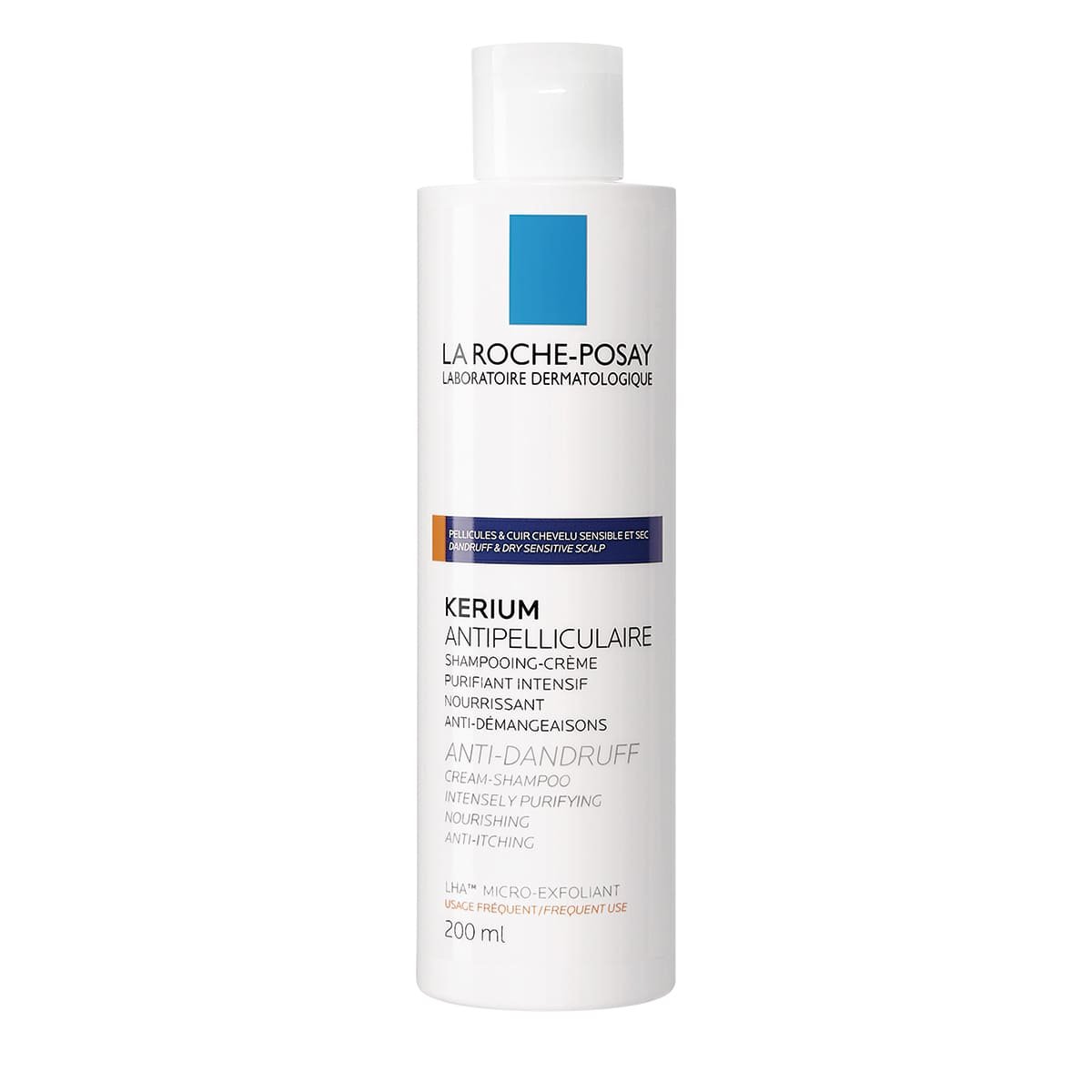 La Roche Posay Shampoo Kerium para Caspa Seca 200Ml
