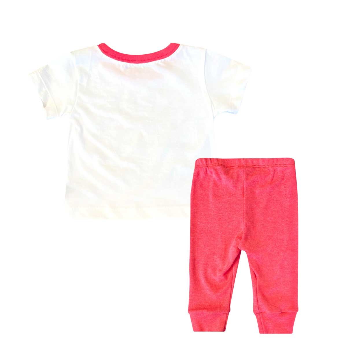 Conjunto Playera Y  Pantalón Rojo para Bebé Baby Creysi