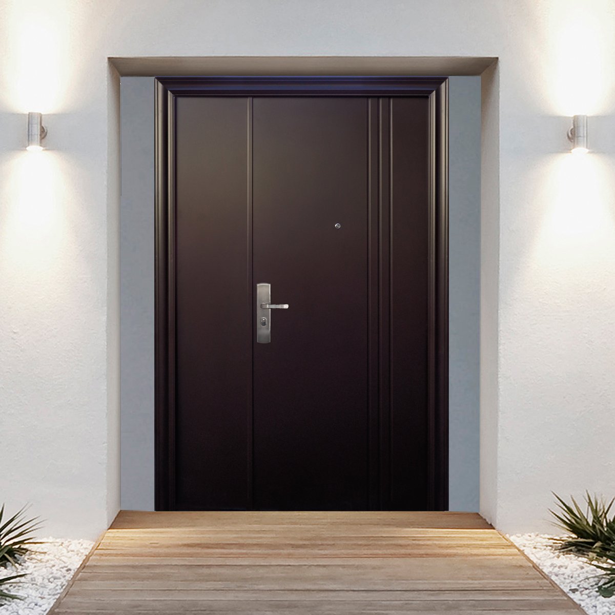 Puerta de Seguridad 3L 120-213 con Fijo Apertura Derecha Xe Seguridad