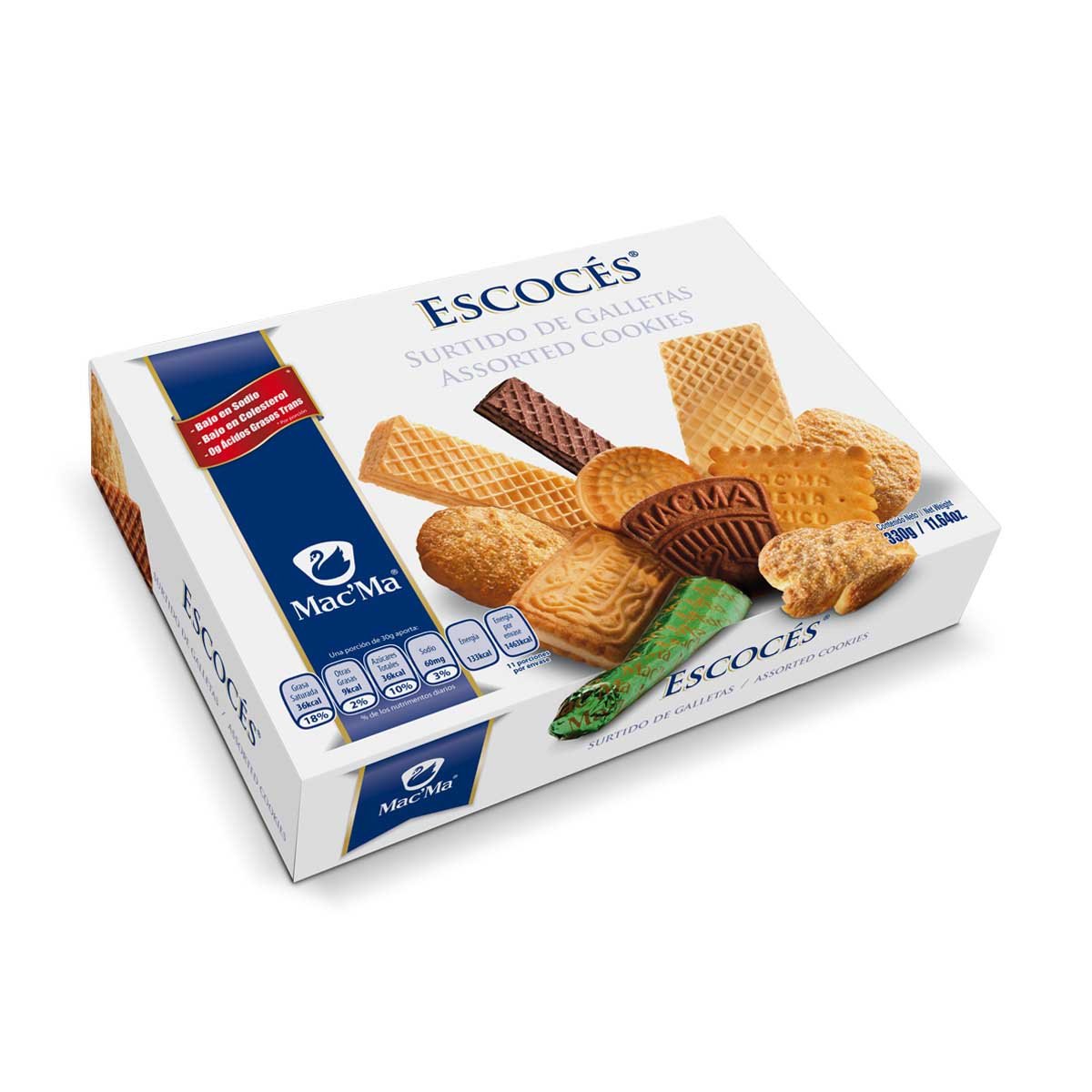 Galletas Escocés 330 Gr Macma